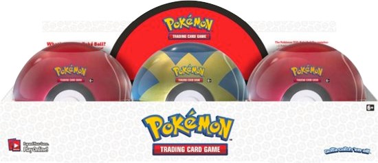 Poke Ball Tin Display (Spring 2018)