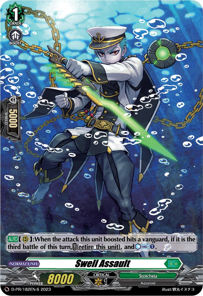 Swell Assault (Foil) (D-PR/182EN-S) [D Promo Cards]