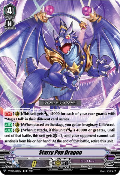 Starry Pop Dragon (Foil) (V-SS10/012EN) [Premium Battle Deckset 2023]