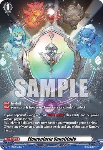 Elementaria Sanctitude (D-PR/229EN 2023) [D Promo Cards]