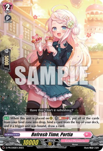 Refresh Time, Portia (D-PR/242EN) [D Promo Cards]