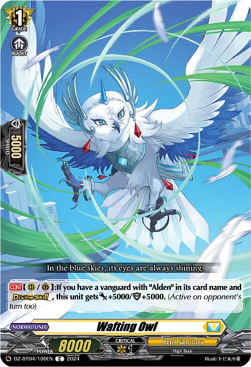 Wafting Owl (DZ-BT04/100EN) [Destined Showdown]