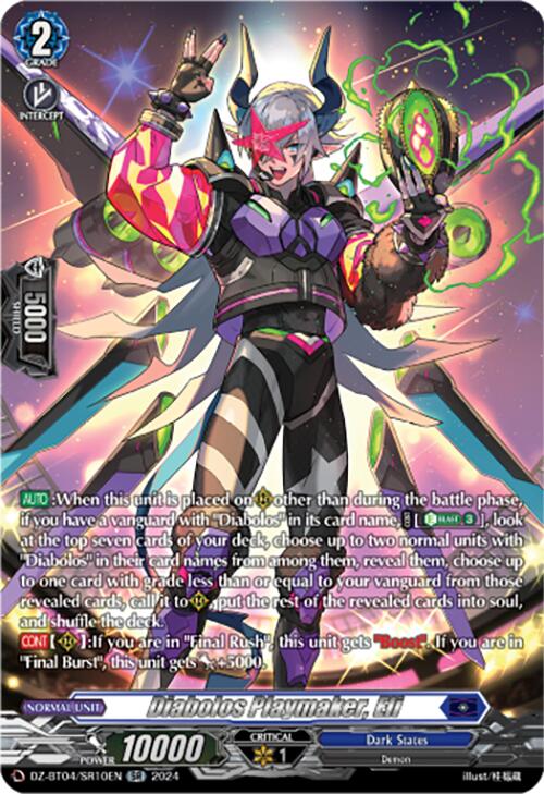 Diabolos Playmaker, Eli (DZ-BT04/SR10EN) [Destined Showdown]