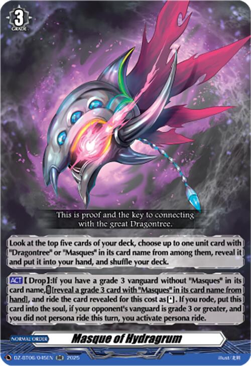 Masque of Hydragrum (DZ-BT06/045EN) [Generation Dragenesis]