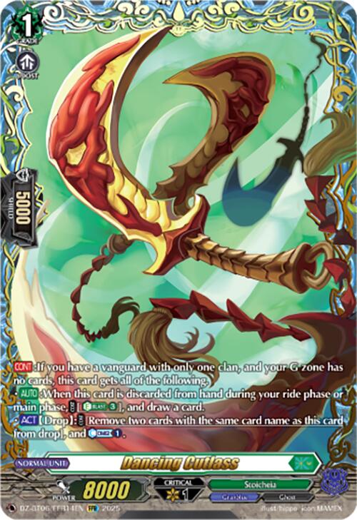 Dancing Cutlass (DZ-BT06/FFR14EN) [Generation Dragenesis]