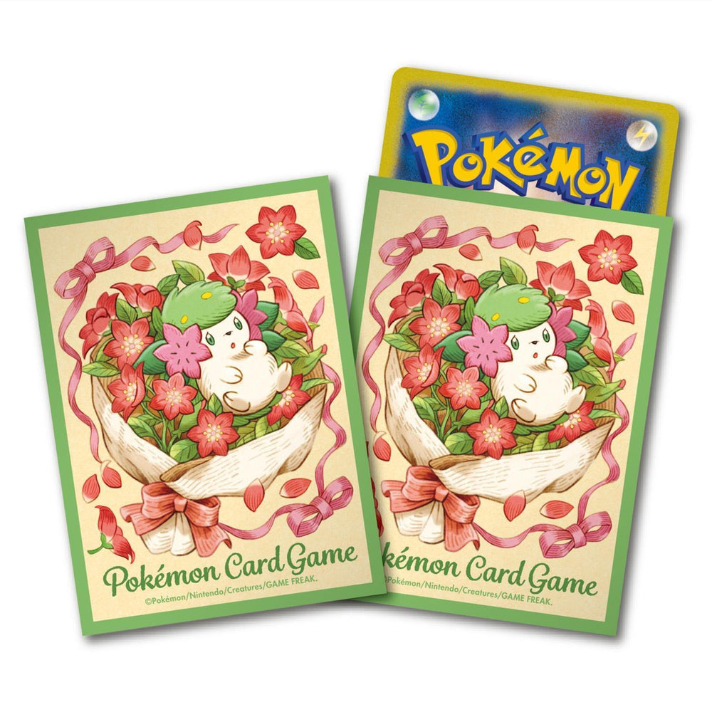 Card Sleeves - Shaymin (64-Pack) (Pokemon Center Japan Exclusive)