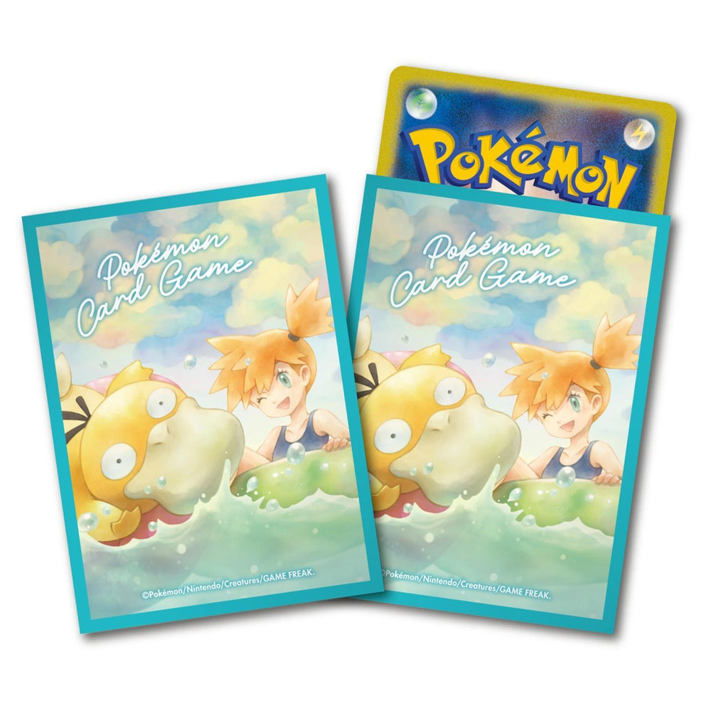 Card Sleeves - Misty & Psyduck (64-Pack) (Pokemon Center Japan Exclusive)