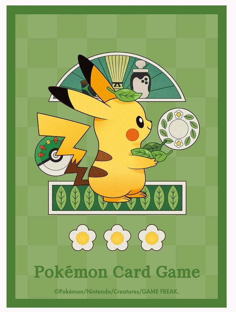 Card Sleeves - Cafe Chades (64-Pack) (Pokemon Center Japan Exclusive)