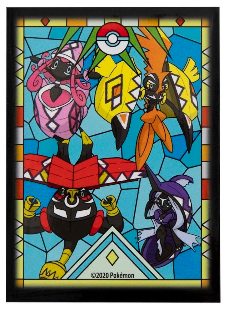 Card Sleeves - Island Guardian Stained Glass (65 Pack) (Pokemon Center Exclusive)