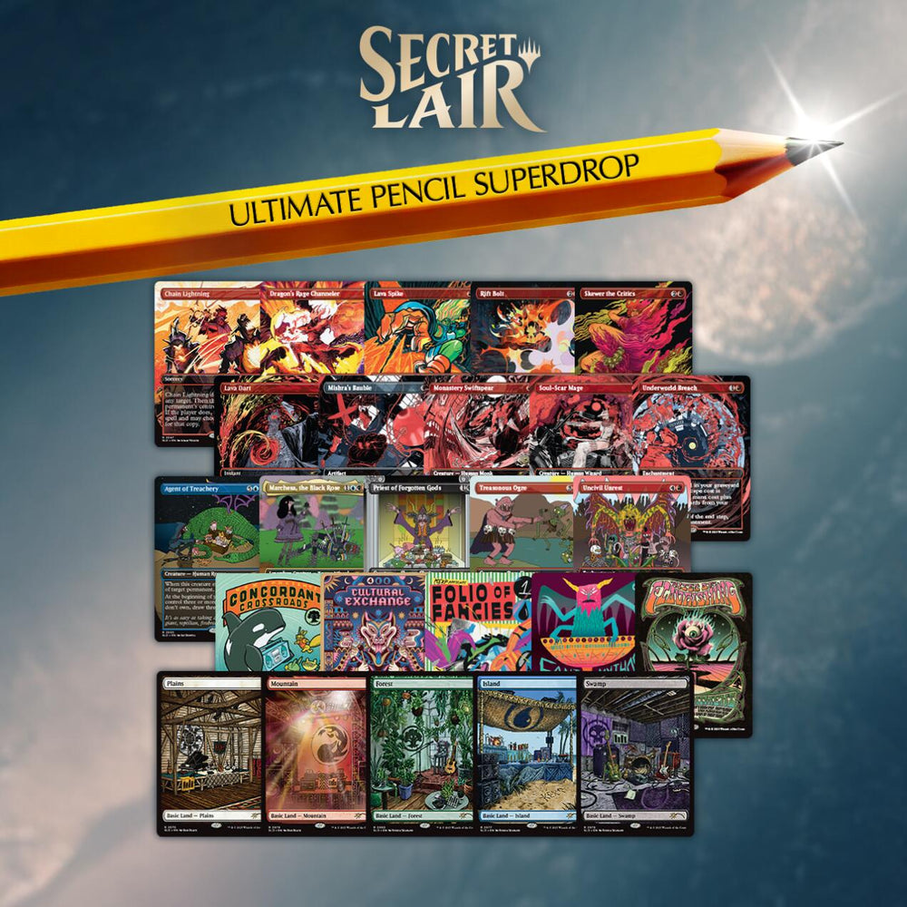 Secret Lair Drop Series: The Ultimate Pencil Bundle (Non-Foil)