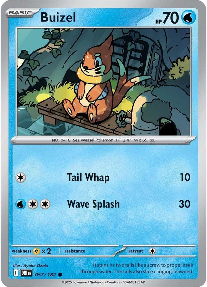 Buizel (057/182) [Scarlet & Violet: Destined Rivals]