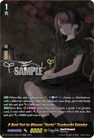 A Bud Yet to Bloom "forte" Tsukushi Futaba (DZ-BT08/EXS04EN) [Knights 0f Rebirth]