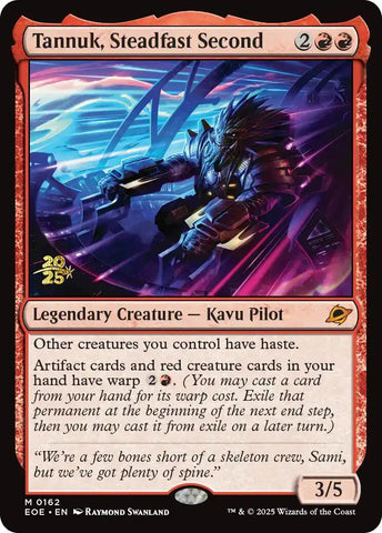 Tannuk, Steadfast Second [Edge of Eternities Prerelease Promos]