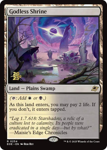 Godless Shrine [Edge of Eternities Prerelease Promos]
