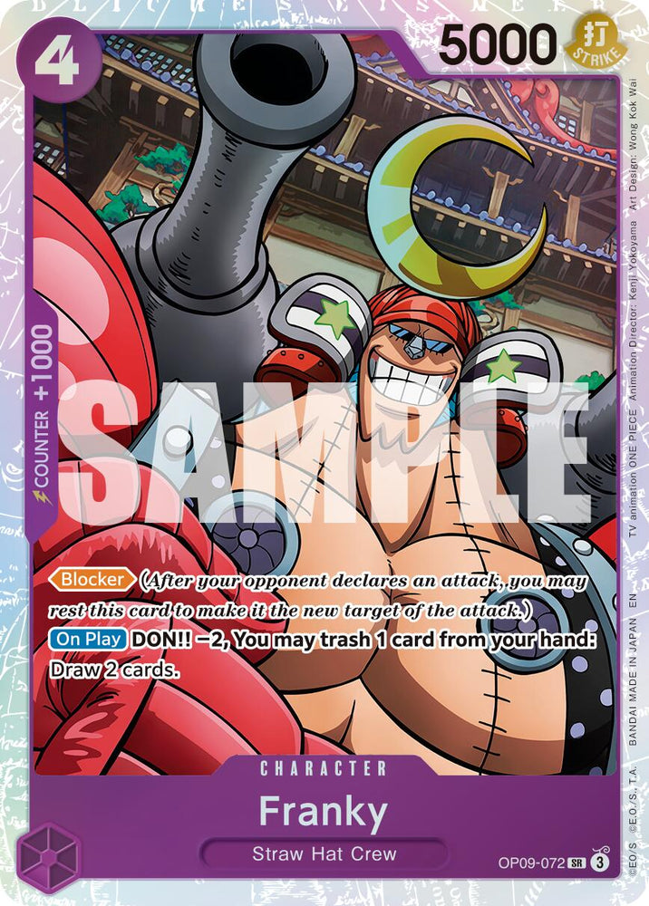 Franky (OP09-072) (Reprint) [Premium Booster -The Best- Vol. 2]