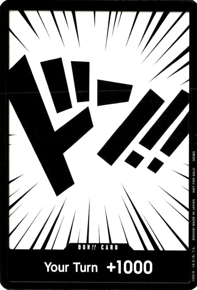 DON!! Card [One Piece Demo Deck Cards]