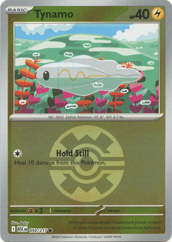 Tynamo (059/217) (Quick Ball) [Mega Evolution: Ascended Heroes]
