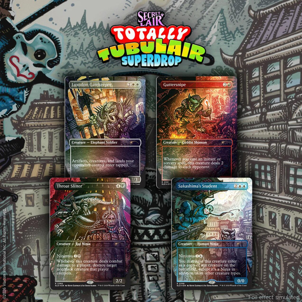 Secret Lair: Drop Series - Kevin Eastman (Colors) (Traditional Foil Edition)