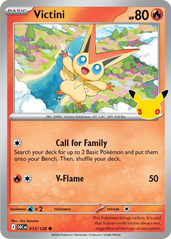 Victini (013/128) [Mega Evolution: 30th Celebration]