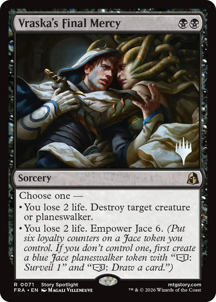 Vraska's Final Mercy [Reality Fracture Promos]