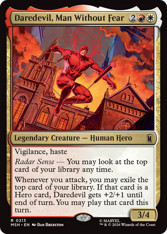 Daredevil, Man Without Fear [Marvel Super Heroes]