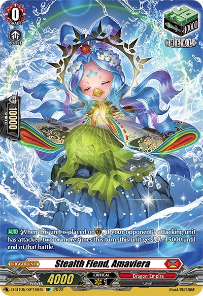 Stealth Fiend, Amaviera (D-BT05/SP19EN) [Triumphant Return of the Brave Heroes]