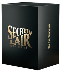 Secret Lair: Drop Series - The Full-Text Lands