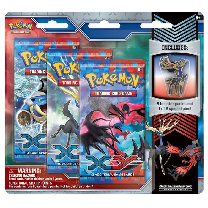 XY - Collector's Pin 3-Pack Blister (Xerneas)