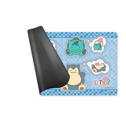 Playmat - Ditto? (Squirtle, Bulbasaur, Charmander, and Snorlax)