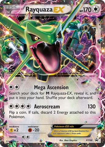 Rayquaza EX (XY66) [XY: Black Star Promos]