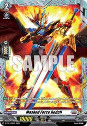 Masked Force Redoll (Frame Rare) (D-PR/173EN) [D Promo Cards]