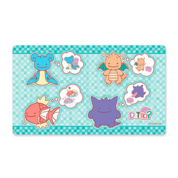 Playmat - Ditto? (Lapras, Dragonite, Magikarp, and Gengar)