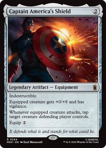 Captain America's Shield [Marvel Super Heroes]