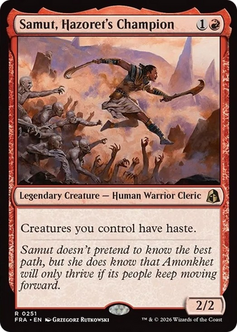Samut, Hazoret's Champion [Reality Fracture]