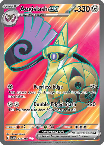 Aegislash ex (230/182) [Scarlet & Violet: Paradox Rift]