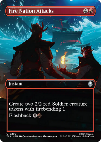 Fire Nation Attacks (Borderless) [Avatar: The Last Airbender]