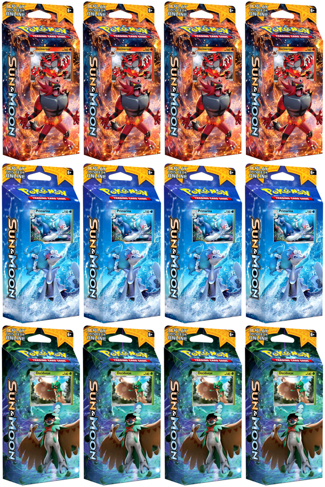 Sun & Moon - Theme Deck Display