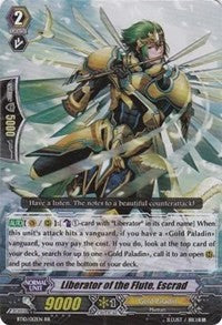 Liberator of the Flute, Escrad (BT10/012EN) [Triumphant Return of the King of Knights]