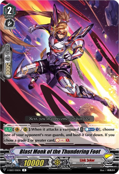 Blast Monk of the Thundering Foot (V-SS03/051EN) [Festival Collection]