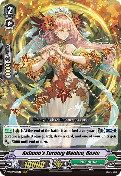 Autumn's Turning Maiden, Rosie (V-SS07/081EN) [Clan Selection Plus Vol.1]