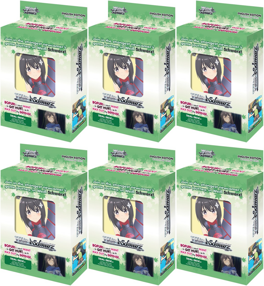 BOFURI: I Don't Want to Get Hurt, so I'll Max Out My Defense - Trial Deck+ Display