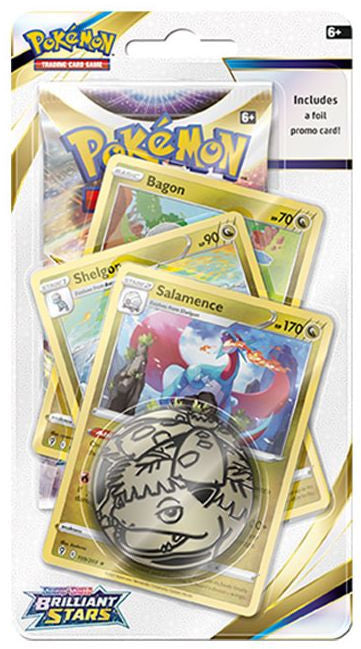 Sword & Shield: Brilliant Stars - Single Pack Blister (Salamence, Shelgon, Bagon)