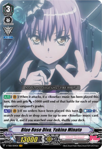 Blue Rose Diva, Yukina Minato (V-TB01/004EN) [BanG Dream! FILM LIVE]