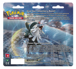 Sun & Moon: Crimson Invasion - 3-Pack Blister (Lucario)