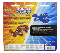 Double Crisis - Collector's Pin 4-Pack Blister (Team Aqua)