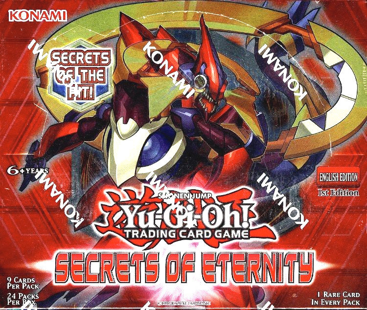 secrets of eternity booster box | Yu-Gi-Oh! Wiki the new booster set packed with dozens of new cards befitting the occasion Secrets of Eternity Super Edition