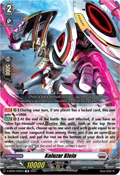 Kaluzar Klein (D-SS04/006EN) [Stride Deckset - Messiah]