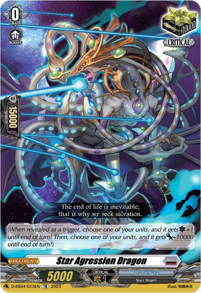 Star Agression Dragon (D-SS04/013EN) [Stride Deckset - Messiah]