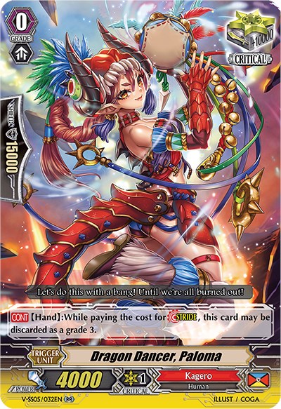 Dragon Dancer, Paloma (V-SS05/032EN) [Premium Collection 2020]