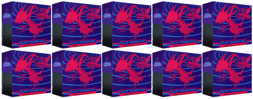 Sword & Shield: Darkness Ablaze - Elite Trainer Box Case